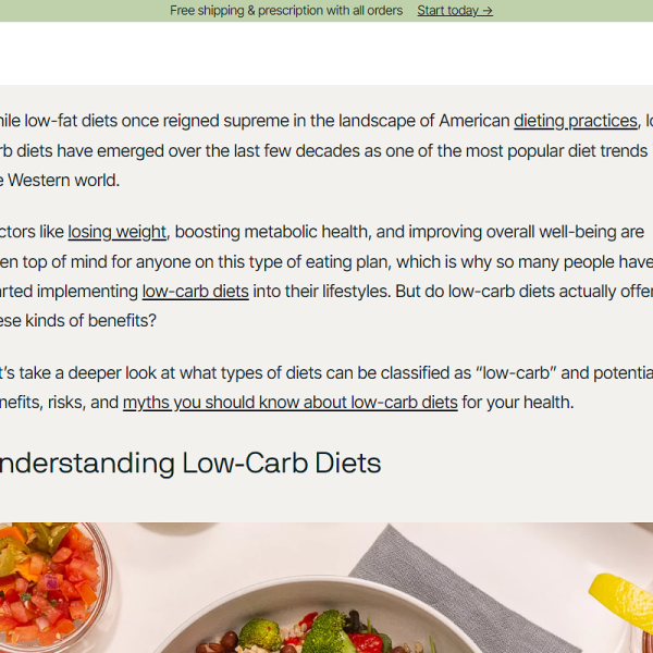 Low-Carb Diets l Professional Medical Writing